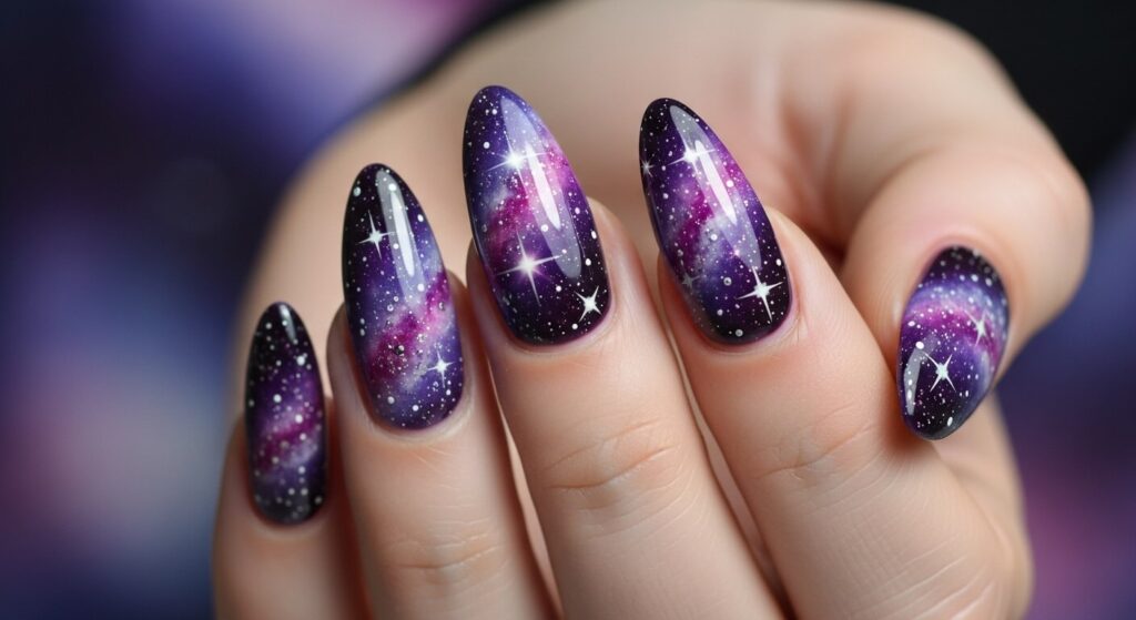Dark Purple Nails Ideas