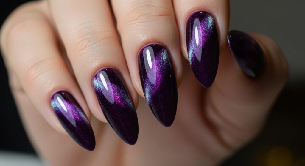 Dark Purple Nails Ideas