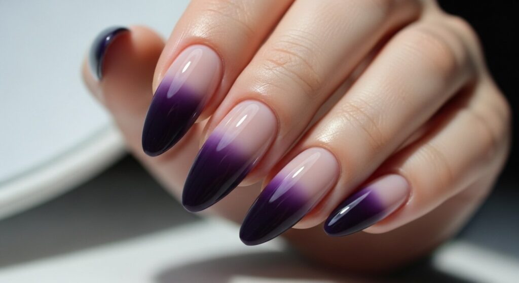 Dark Purple Nails Ideas