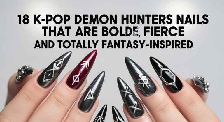 K-pop Demon Hunters Nails